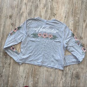 ❌SOLD❌Hollister crop long sleeve tshirt